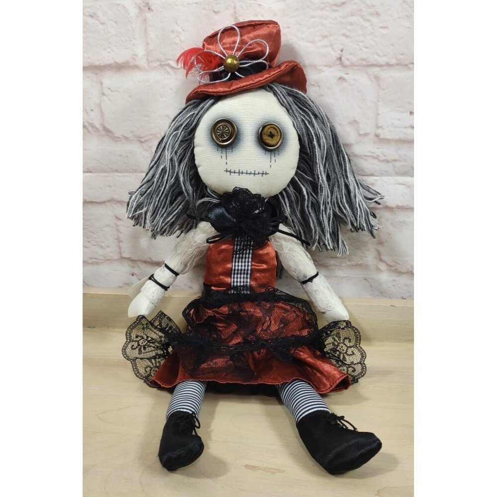 Overjoyed Boutique 19" Goth Doll Blaire Halloween Monster w/Tag Creepy Scary Fun